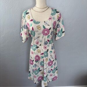 Her Universe Star Wars Iconic Multicolor Patterned Mini Dress